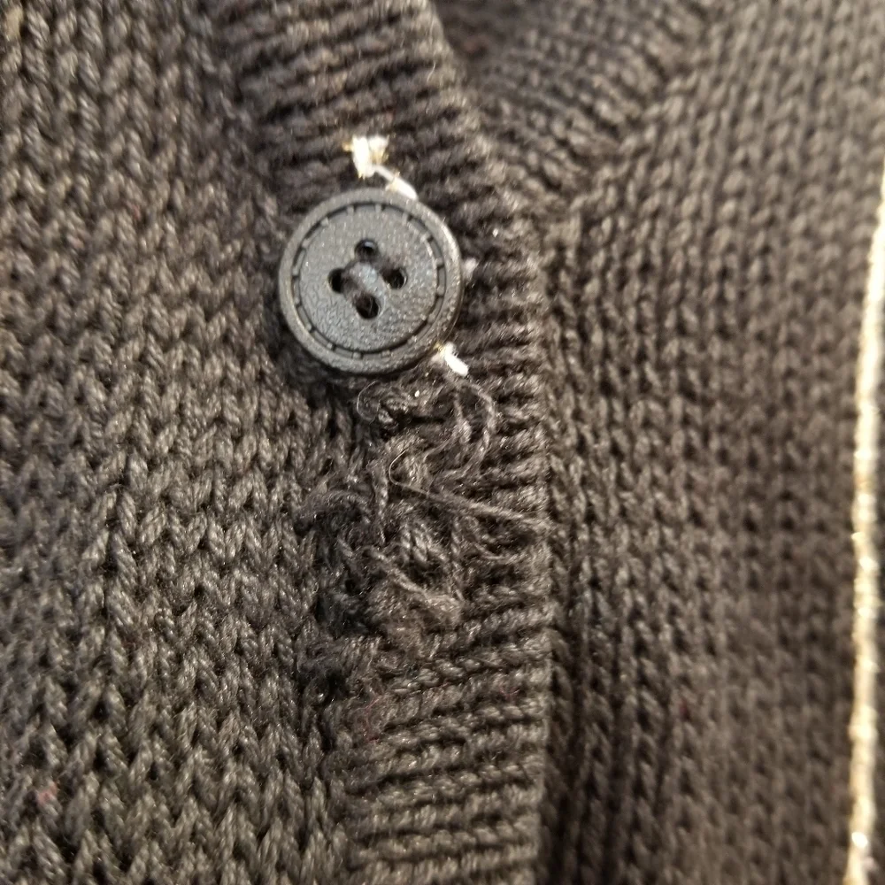 {S} Christmas Ornaments Sweater Vest Beaded Embroidered Holiday Season - Picture 13 of 13